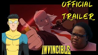 INVINCIBLE SEASON 3 OFFICIAL TRAILER REACTION [upl. by Ametaf]