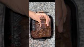 Air fryer brownies bakingtherapy baking brownie girltherapy subscribe shorts shortsviral [upl. by Beckman]