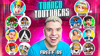 TORNEO DE YOUTUBERS 🔥 SUCO  TINCA  AKILES  DEJAVU  LUAY  ANTRONIXX  MACHIKA 🔥 SE MI DUO [upl. by Templas]