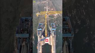 WORLDS TALLEST SUSPENSION BRIDGE  HUAJIANG CANYON BRIDGE花江峡谷大桥 bridge construction engineering [upl. by Wrigley968]