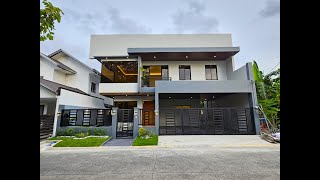 Linear Luxury A Modern Brand New Home in BF Las Pinas Code 39280DAM [upl. by Anits]