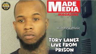 Tory Lanez Live From Prison Serving 10yrs Sentence New Music amp Megan Thee Stallion Diss On The Way‼️ [upl. by Ssidnac]