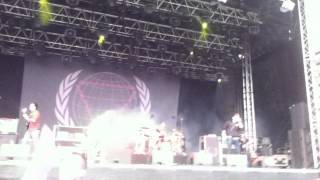 Enter Shikari  Arguing With Thermometers Live Peace amp Love 2012 [upl. by Aisac]