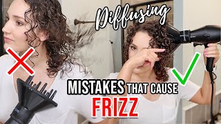 8 Diffusing Mistakes that Cause Frizz  Best Universal Diffuser [upl. by Alten]