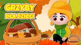 🍄 Grzyby dla dzieci 🍄 Bajki edukacyjne [upl. by Eneleh]