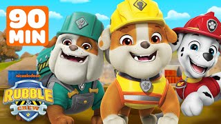 Rubble Celebrates Family amp Friends In Builder Cove w Marshall  90 Minutes  Rubble amp Crew [upl. by Ynnig668]