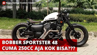 Bobber Sportster 48 ‼️Basic SM V16 250cc  Kojay Garage [upl. by Winstonn]