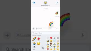 How to stack and layer emojis on iPhone [upl. by Macmahon]