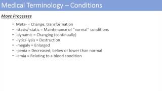 Medical Terminology  The Basics  Lesson 2 [upl. by Alejandrina]