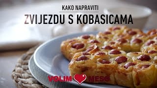 Kako napraviti zvijezdu s kobasicama [upl. by Radborne34]