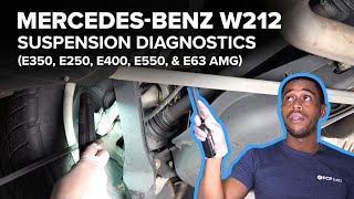 MercedesBenz W212 Suspension Diagnostic amp Maintenance Guide E350 E250 E400 E550 amp E63 AMG [upl. by Pearce245]