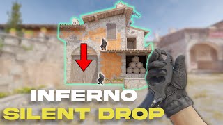 How to Silent Drop from Balcony on Inferno  CS2 [upl. by Alym]