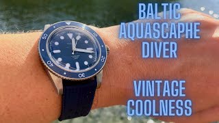 A Really Good Titanium Divewatch  Baltic Aquascaphe [upl. by Nnairret]