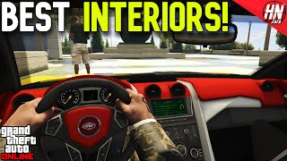 Top 10 Best Car Interiors In GTA Online [upl. by Leone]