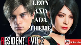 RESIDENT EVIL 2 REMAKE OST LEON AND ADA THEME MUSIC  EXTENTED VERSION [upl. by Attolrahc892]