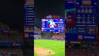 Francisco Lindor grand slam at Citi Field 41 Mets over the Phillies in the 7th inning [upl. by Kerr]