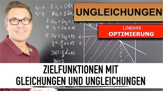 Lineare Optimierung  grafische Lösung eines Ungleichungssystems  Nichtnegativitätsbedingungen [upl. by Anitra831]