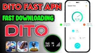 NEW DITO APN SETTINGS  FAST YOUR INTERNET DATA USING APN SETTINGS [upl. by Urania872]