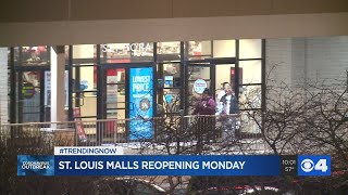 Galleria West County and South County malls set to reopen Monday [upl. by Clovis]