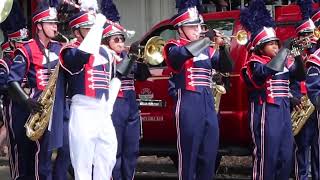 Kennedy Catholic HS Band  Torchlight parade Seafair parade Seattle 72720224 MVI 0784 [upl. by Rolecnahc139]