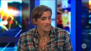 Son of a Gun  Brenton Thwaites Interview for The Project [upl. by Perzan]