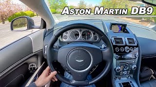 2014 Aston Martin DB9  The British V12 Icon You Need to Drive POV [upl. by Engedi]