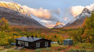 Autumn in the Swedish Mountains  Tarfala Vistas Abisko [upl. by Mauchi]