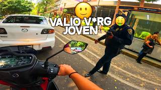 POLICIAS Con HAMBRE Me DETIENEN Con Mi MOTO NUEVA de AGENCIA  Delivery CDMX [upl. by Eeuqram]