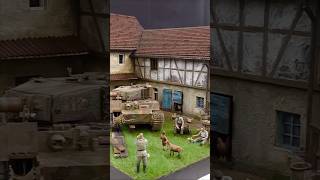 Normandy Farmhouse Diorama 135 Part 3🤩 painting diorama miniature woodworking scalemodel diy [upl. by Vescuso]