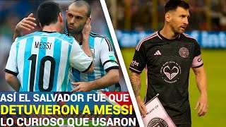 Masche QUIERE PERSUADIR a Leo para J OLIMPICOS  El CURIOSO CASO que USARON para DETENER a Messi [upl. by Piper443]