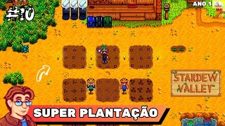 🌟 Stardew Valley​ 10  Plantação do Verão  🌾​☀️​ [upl. by Flaherty]