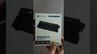 CORSAIR MP600 PRO 🤔 LPX NVMe 2280 ssd for Sony PS5 shorts tech ps5storage trending extended [upl. by Camfort761]