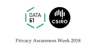 Privacy Week 2018  Whats missing from the conversation [upl. by Pammie]