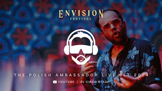 Polish Ambassador 80s Timewarp Set  Live Set at Envision Festival 2024  El Circo Stage [upl. by Rebmaed354]