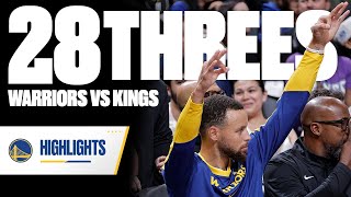 Warriors Drain 28 THREES in Win vs Kings  Oct 9 2024 [upl. by Dwight]