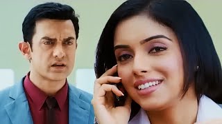 Bade Company Ke Maalik Ke Saath Lafda  Aamir Khan  Asin  Ghajini Movie Scene [upl. by Kamilah76]