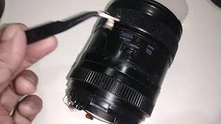 fuji 135mm lens stuck zoom FIXED [upl. by Kitti805]