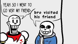 Friendtale Undertale AU Comic Dub [upl. by Jeconiah]