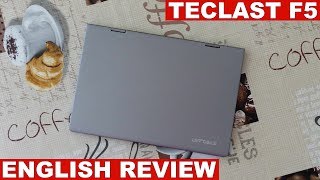 Review Teclast F5  Almost Perfect Budget Convertible [upl. by Kaliope843]