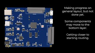 Zynq7000 PCB Build  General Layout Progress [upl. by Assenal]