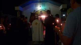 Paschal troparion Christos anesti Orthodox Easter Vigil  St Nicholas Chapel Bangkok [upl. by Nulubez788]