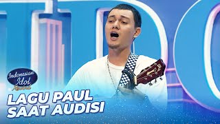 Ganteng Banget Paul Iconic Idol Season 12  IDOL REWIND 2024 [upl. by Rusticus]