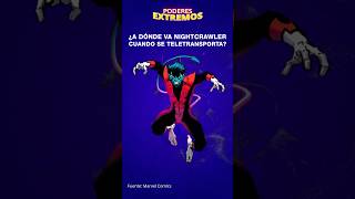 ¿A dónde va Nightcrawler cuando se teletransporta marvel nightcrawler marvelcomics xmen [upl. by Eixela238]