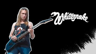 Whitesnake  Love Aint No Stranger Solo Guitar Cover 4K  Bruno Henrique [upl. by Chatav]