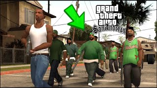 Grove Street VS Ballas  GANG WARS  GTA San Andreas [upl. by Ozne]