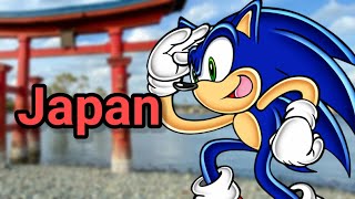 Sonic Visits Japan [upl. by Ahsoyek]