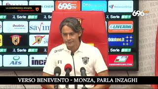 Verso Benevento  Monza parla Inzaghi [upl. by Nelad]