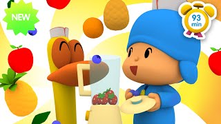 🍹 POCOYO in ENGLISH  Learn To Mix Colors 93 min  Full Episodes  VIDEOS and CARTOONS for KIDS [upl. by Eblehs]