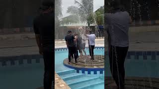 Dancing Boys at Water Park youtube dance waterpark wildventurewaterpark boys music picnic ic [upl. by Alitha]