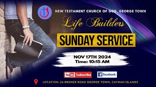 Life Builders Sunday Service  November 17th  2024 [upl. by Zsa Zsa]